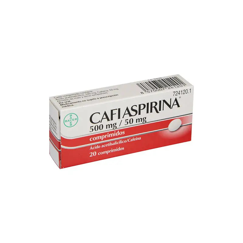 Cafiaspirina 20 comprimidos