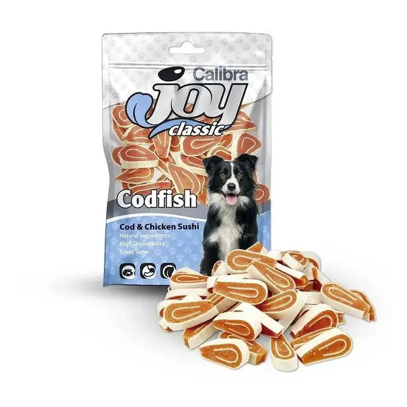 Calibra Joy Perros Classic Bacalao Pollo Sushi 80Gr