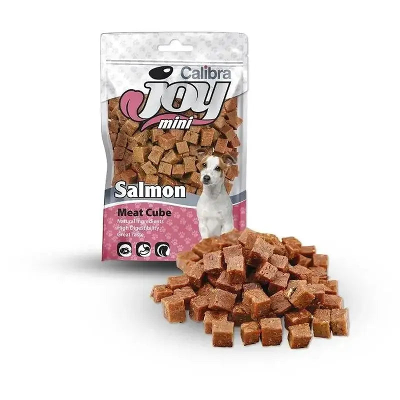 Calibra Joy Perros Mini Dados Salmon 70Gr