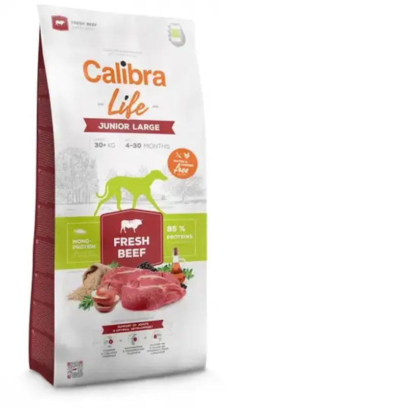 Calibra Perros Life Junior Large Fresh Beef 12Kg