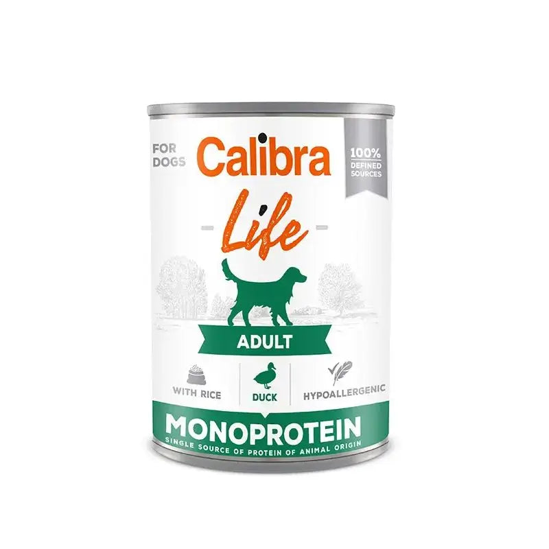 Calibra Perros Life Lata Adulto Pato Y Arroz 6X400Gr