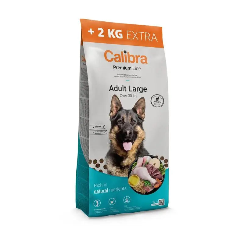 Calibra Perros Premium Line Adulto Large 12+2Kg