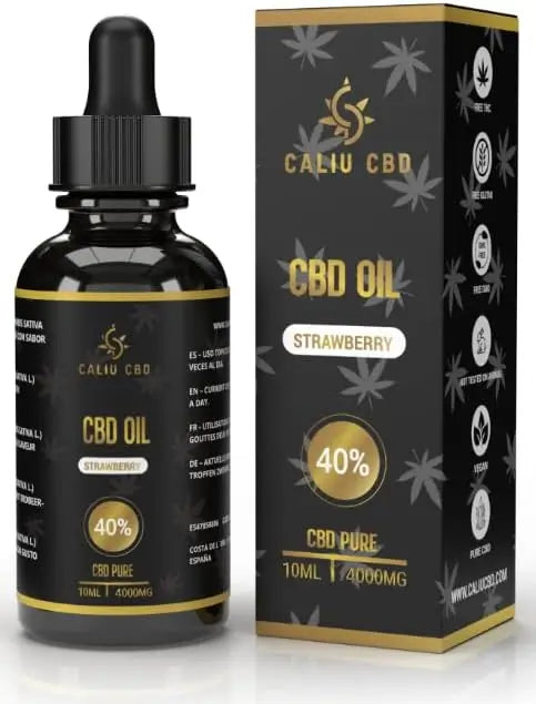 Caliu Aceite Cbd Puro 40% 4000Mg De Cbd Fresa 0% Thc, 10 ml