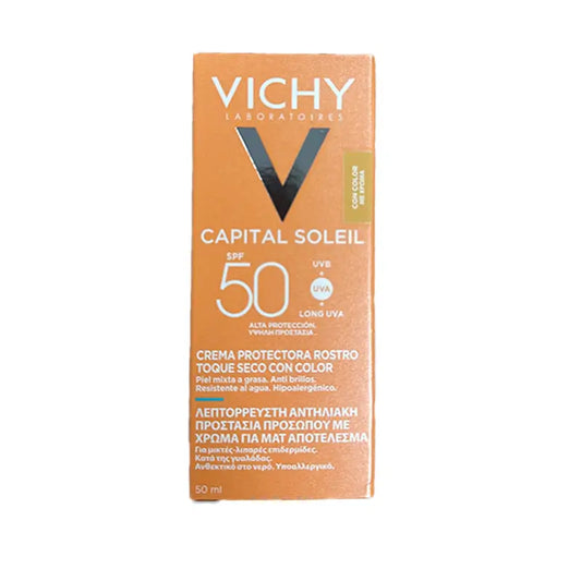 Vichy Capital Soleil Bb Cream Tacto Seco, 50 ml