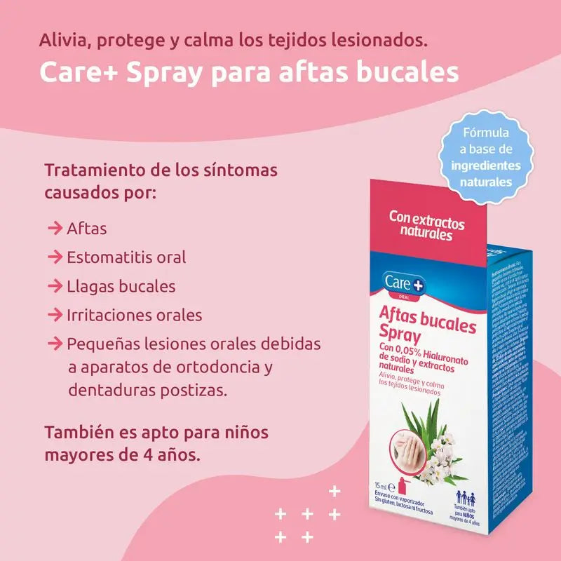 Care+ Aftas Bucal Spray 15ml