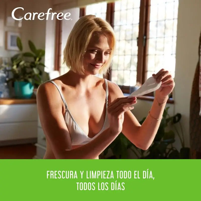 Carefree Cotton Feel Normal Aloe 56Uds