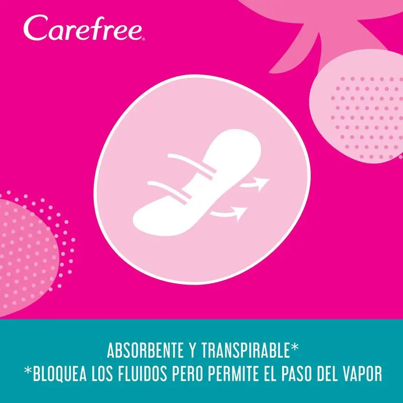 Carefree Cotton Feel Normal Sin Fragancia 56Uds