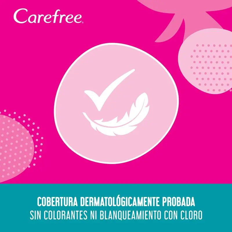 Carefree Salvaslip Cotton Sin Fragancia, Transpirables Con Algodón Sensación De Frescor Y Suavidad, 76 Unidades