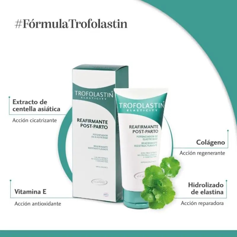 Trofolastin Elasticity Crema Reafirmante Post-Parto 200 ml