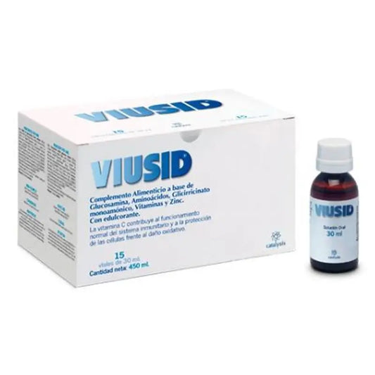 Catalysis Viusid , 15 viales x 30 ml