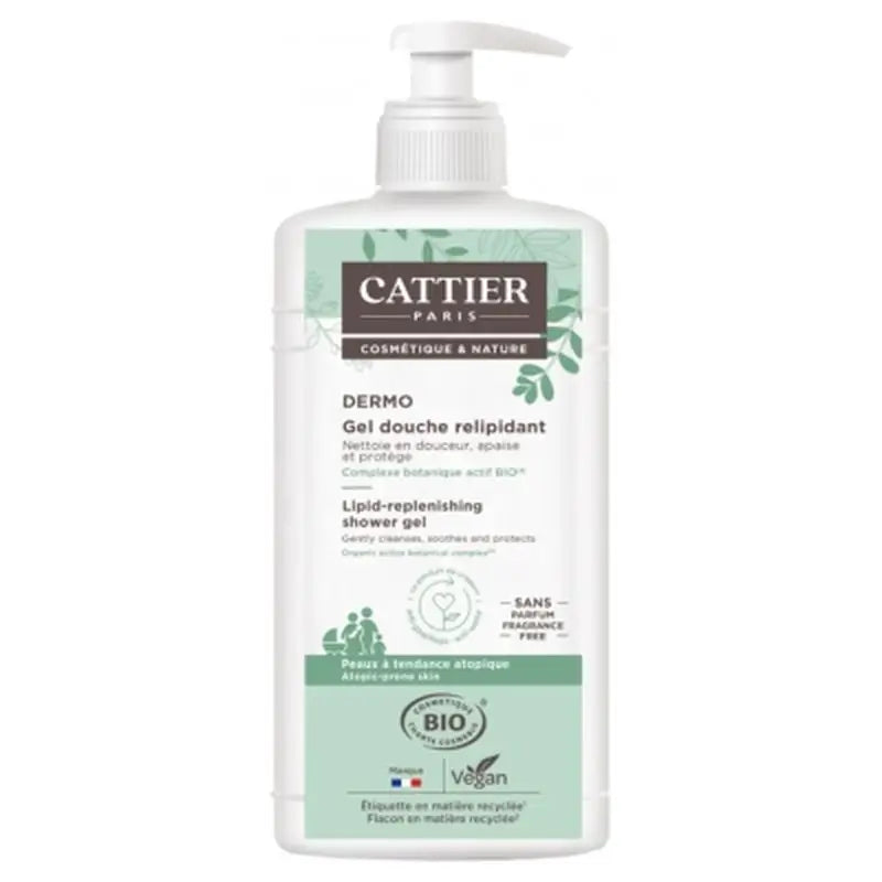 Cattier Dermo Gel De Ducha Relipidizante 500Ml. Bio Vegan