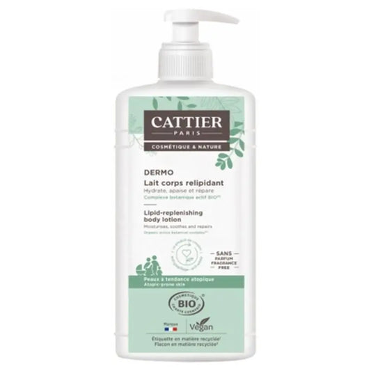 Cattier Dermo Leche Corporal Relipidizante 500Ml Bio Vegan