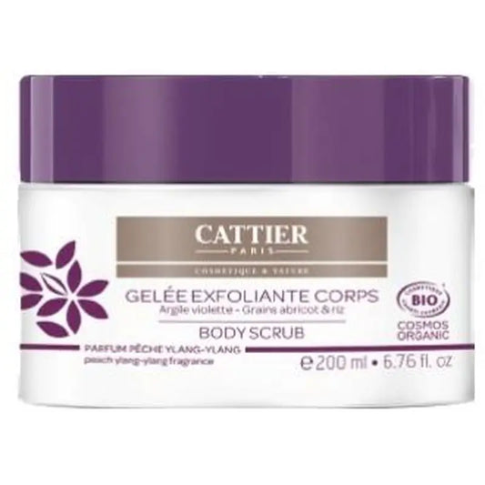 Cattier Gel Exfoliante Corporal Arcilla Purpura 200Ml.