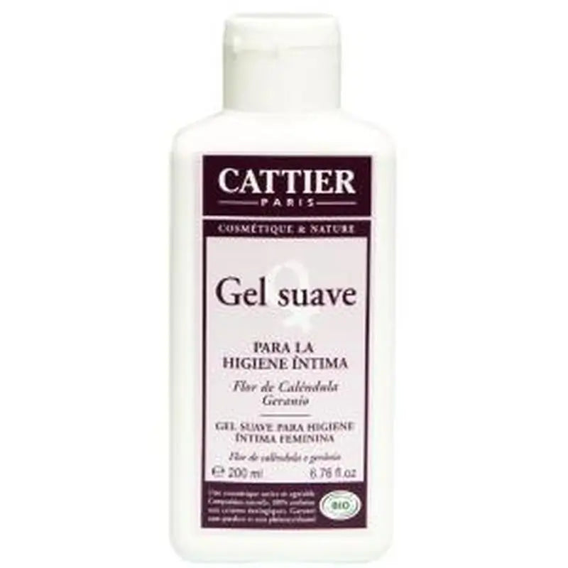 Cattier Gel Higiene Intima Calendula Y Geranio 200Ml.