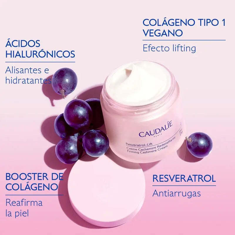 Caudalie Resveratrol-Lift Crema Cachemir  , 50 ml