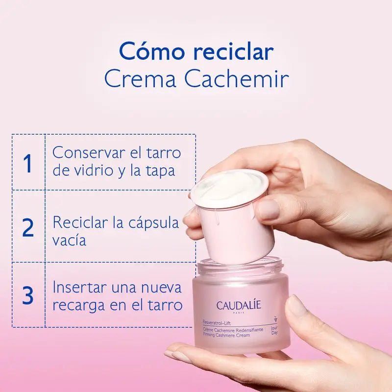 Caudalie Resveratrol-Lift Crema Cachemir  Recarga , 50 ml