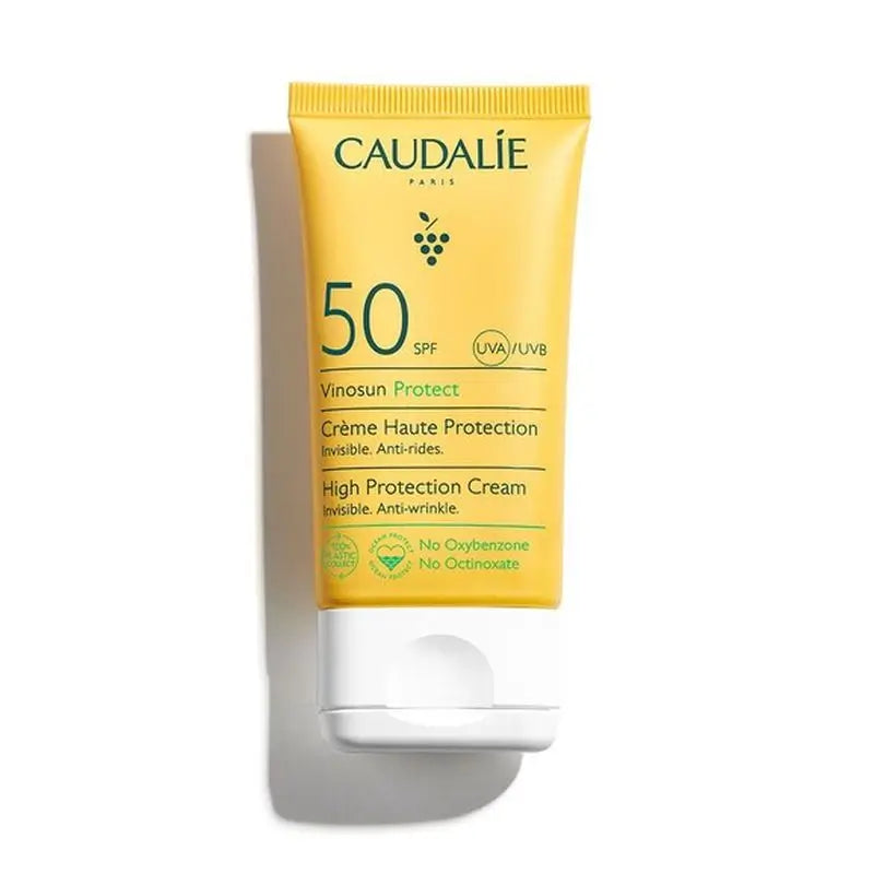 Caudalie Vinosun Crema De Alta Protección Spf 50, 50 ml