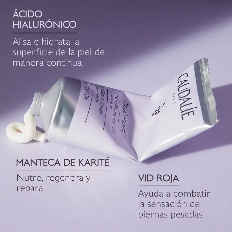 Caudalie Vinotherapist Crema Belleza Para Los Pies, 75 ml