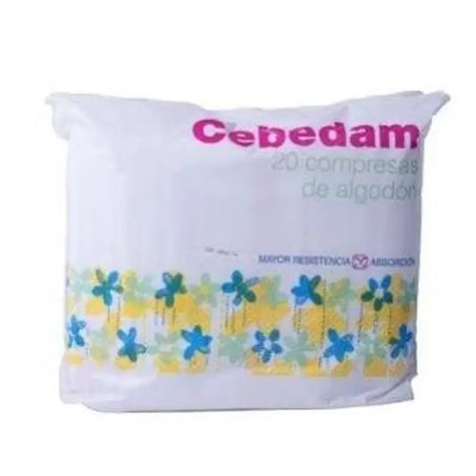 Cebedam Cebedam Compresas Higienicas Algodon 20Un