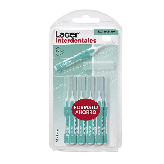 Lacer Cepillo Interdental Recto Extrafino 10 unidades