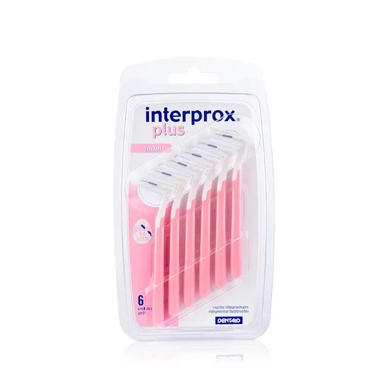 Interprox Plus Cepillo Dental Interproximal Nano 6 unidades