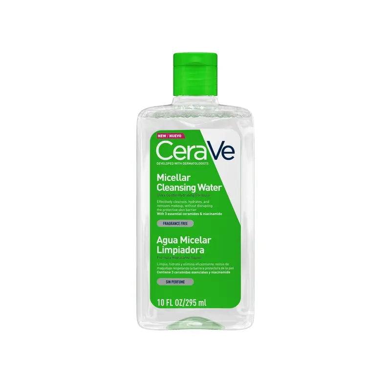 CeraVe Agua Micelar Limpiadora, 295 ml