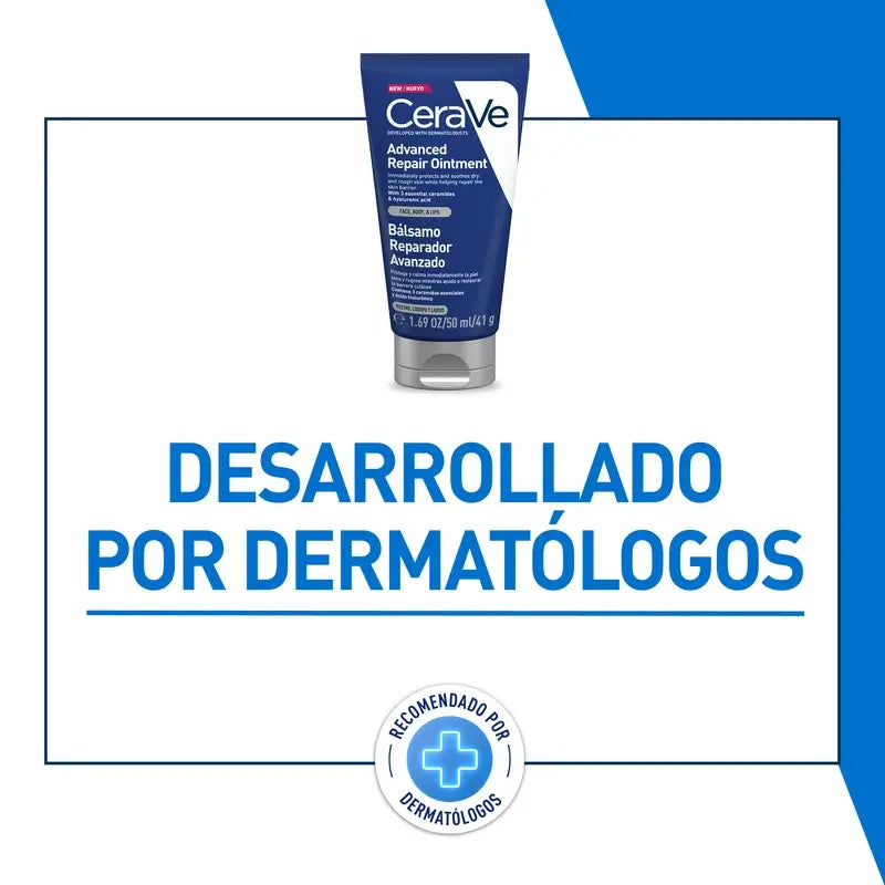 Cerave Bálsamo Reparador Avanzado, 50 ml