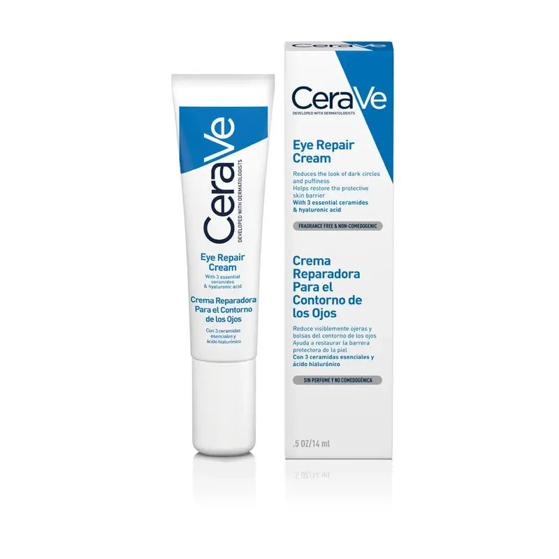 CeraVe Crema Reparadora Contorno de Ojos, 14 ml