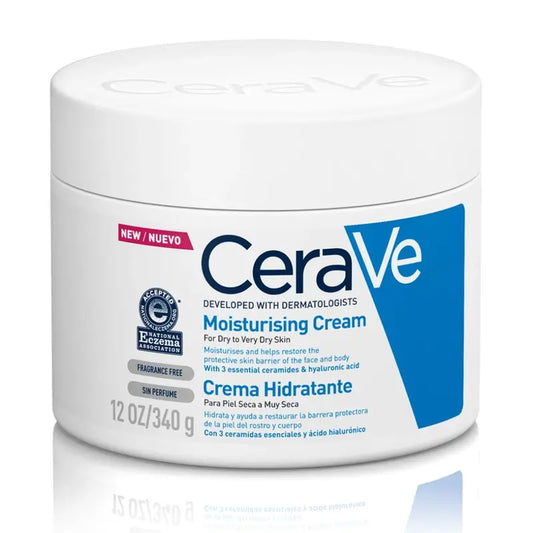 CeraVe Crema Hidratante Piel Seca, 340 gr