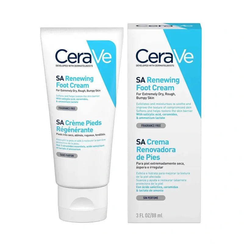 CeraVe Crema Renovadora de Pies, 88 ml