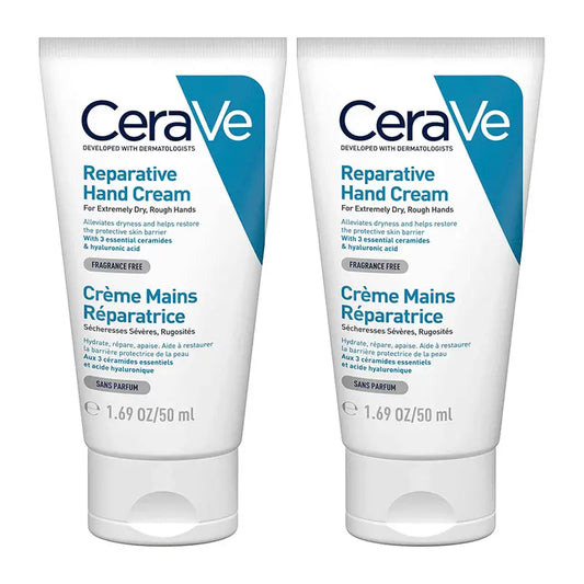 CeraVe Duplo Crema de Manos, 2X50 ml