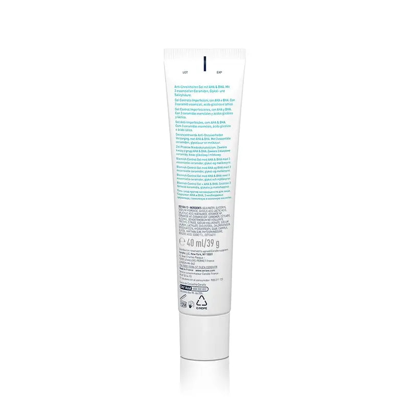 CeraVe Gel Control Imperfecciones, 40 ml