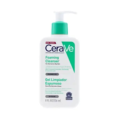 CeraVe Gel Limpiador Espumoso, 236 ml