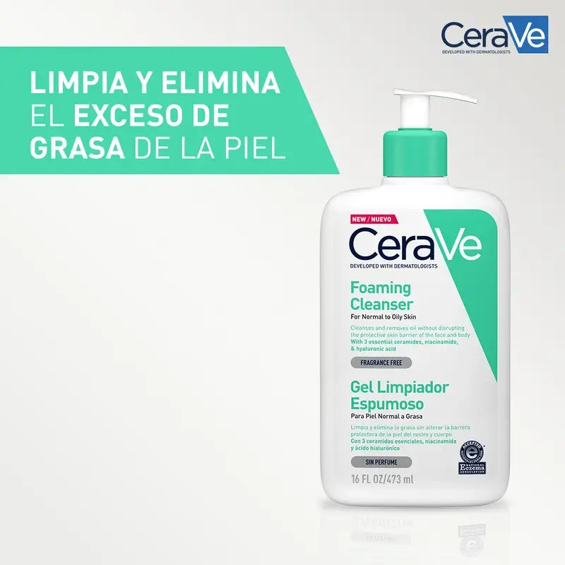 CeraVe Gel Limpiador Espumoso