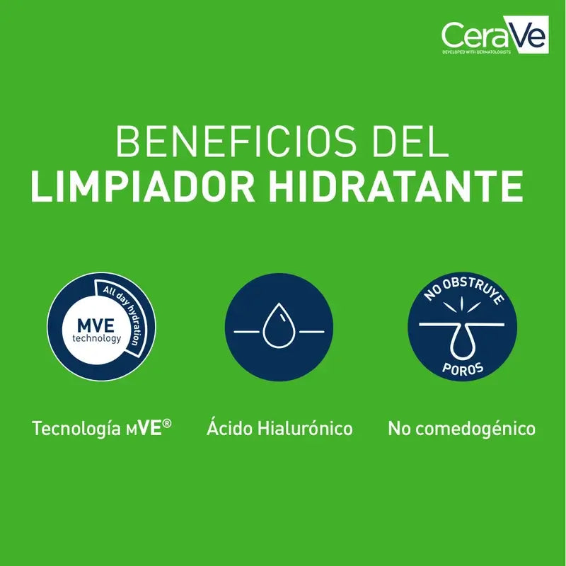 CeraVe Gel Limpiador Hidratante, 236 ml