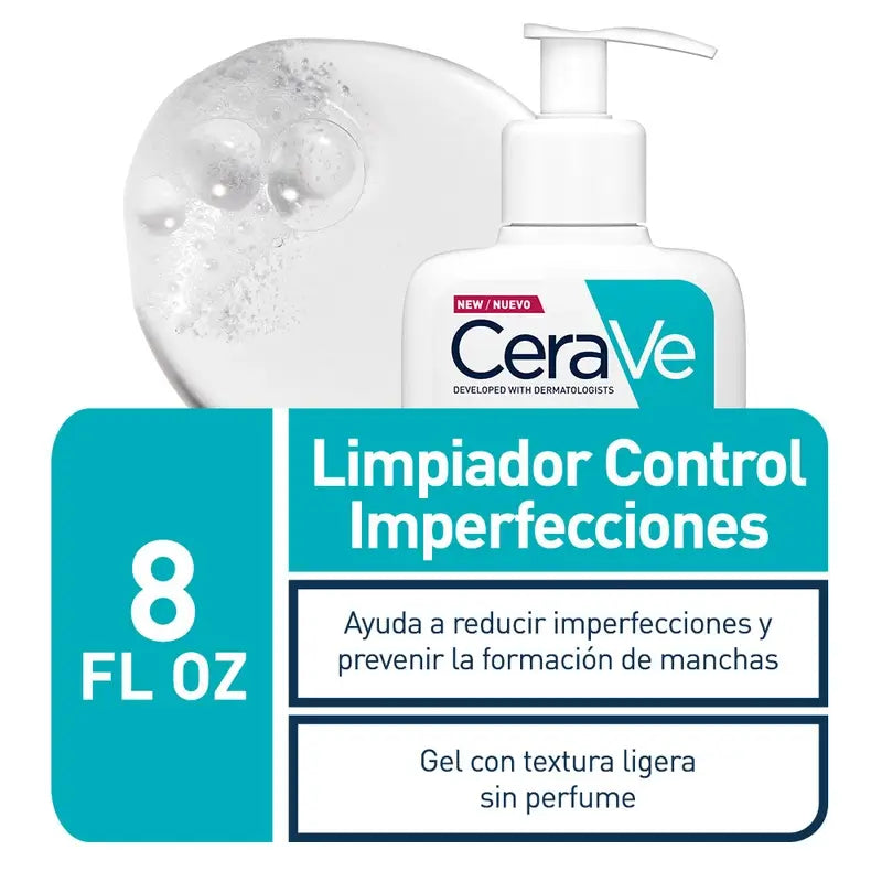 CeraVe Limpiador control imperfecciones, 236 ml