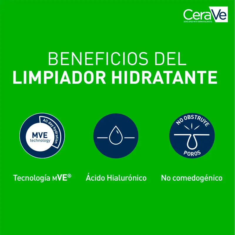 CeraVe Gel Limpiador Hidratante, 473 ml