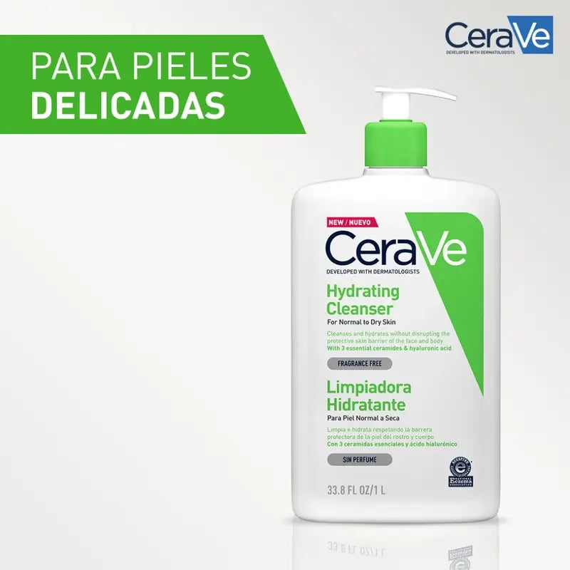 CeraVe Gel Limpiador Hidratante, 1l