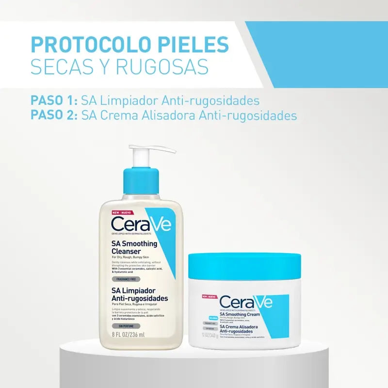 CeraVe Limpiador Antirrugosidades, 236 ml