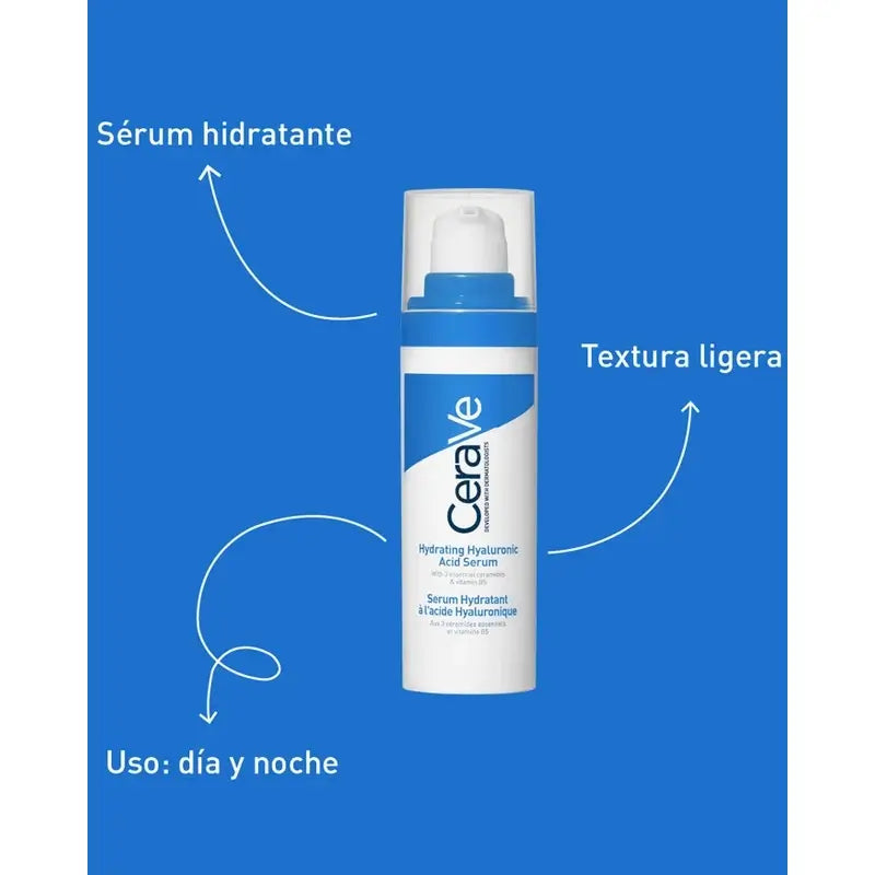 Cerave Sérum Hidratante Ácido Hialurónico, 30 ml