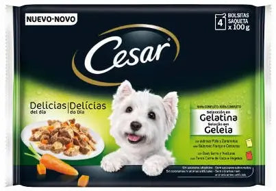 Cesar Multipack Seleccion Gelatina 13X4X100Gr Pouch