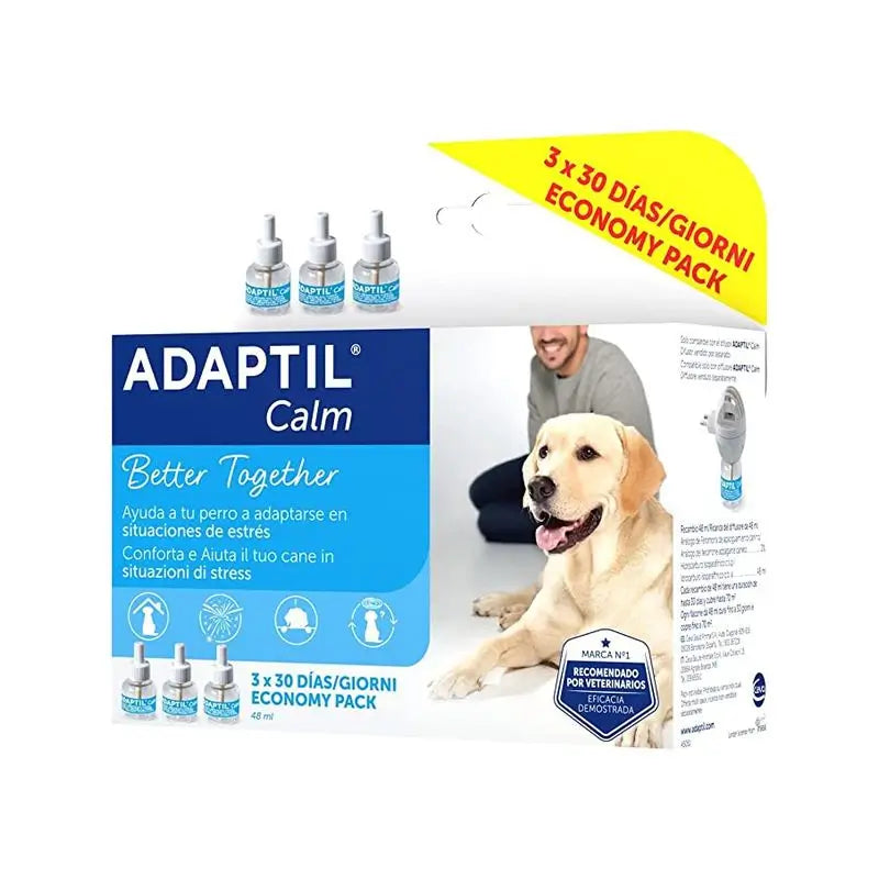 Ceva Adaptil Calm 3 Pack Recambios 3 Meses