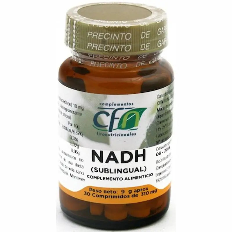 Cfn Nadh 310 Mg Sublinguales , 30 comprimidos