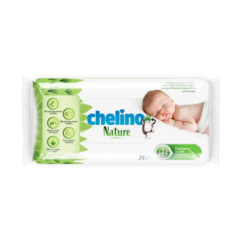 Chelino Nature Toallitas Infantiles , 24 unidades