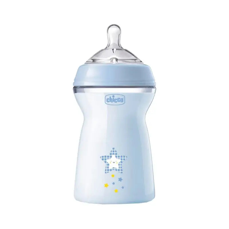 Chicco Biberón Naturalfeeling Azul Flujo Rápido 330Ml 6 M+