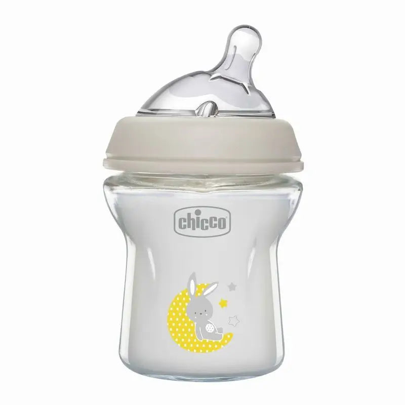 Chicco Biberón Vidrio Naturalfeeling 150 Ml Flujo Lento 0M+