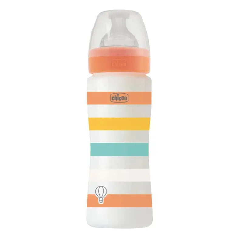 Chicco Biberón Well-Being Colors Neutro +4 Meses 330 ml