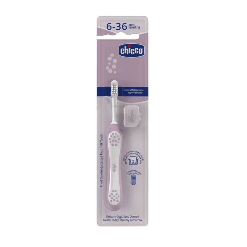 Chicco Cepillo De Dientes Lila 6-36M, 1 ud