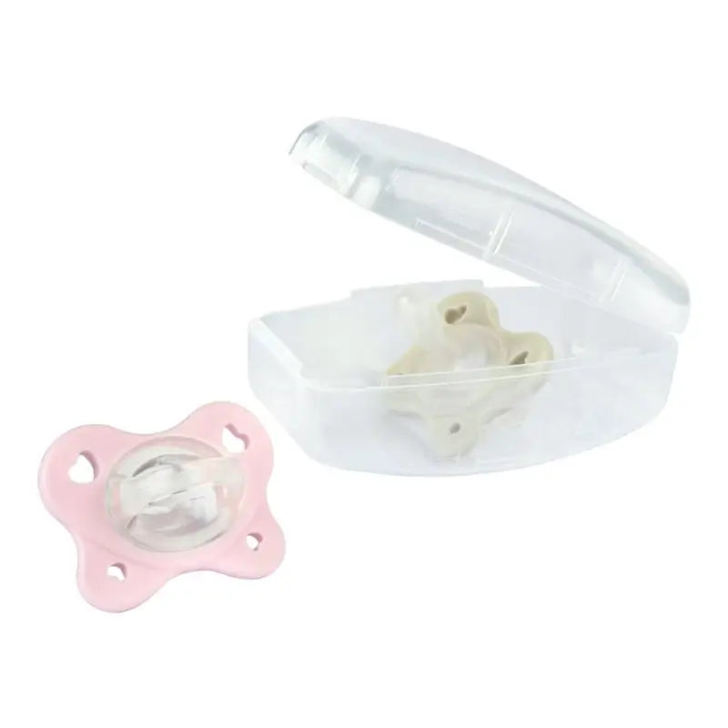 Chicco Chupete Physioforma Dual Soft Sil Rosa 2-6 Meses , 2 unidades