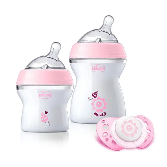 Chicco - Gift Set de Regalo Naturalfeeling 0M+ Rosa